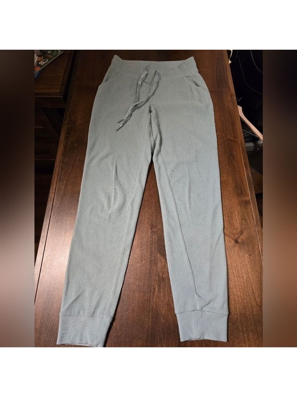 Marc New York ribbed joggers light green XS - Picture 4 of 11